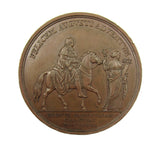 1821 George IV Coronation & Visit To Hanover 40mm Medal - By Voigt