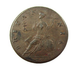 George II 1753 Halfpenny - NEF