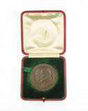 1902 Edward VII Coronation 52mm Cased Bronze Medal - By Frampton