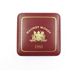 Elizabeth II 1980 Full Maundy Set - Cased