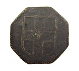 1669 Lincoln City Copper Halfpenny Token - W138