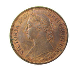 Victoria 1881 H Farthing - A/UNC