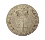 Anne 1710 Maundy Fourpence - VF