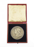 1897 Victoria Diamond Jubilee 56mm Silver Medal - Cased