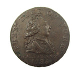 1795 Middlesex Duke Of York Halfpenny Token - DH985 - GVF