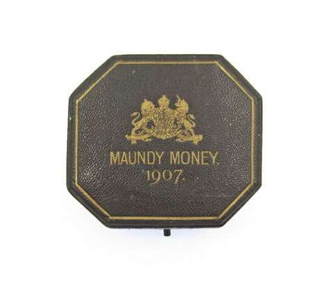 1907 Dated Hard Case For 4 Coin Maundy Set
