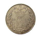 Victoria 1886 Threepence - EF