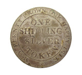 1811 Newport Isle Of Wight One Shilling Silver Token - Davis 22