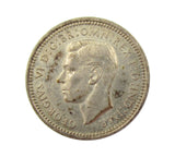George VI 1937 Maundy Threepence - A/UNC