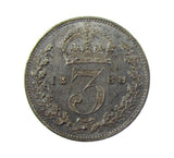 Victoria 1889 Maundy Threepence & Twopence - GEF