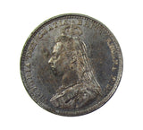 Victoria 1889 Maundy Threepence & Twopence - GEF