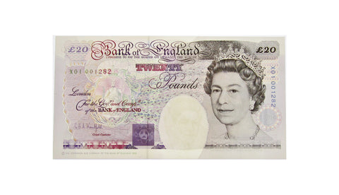 Bank Of England 1993 £20 Twenty Pound Banknote - X01 First Run