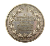 1865 University College London 57mm Silver Donaldson Medal - By Wyon