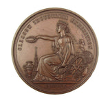 1866 Glasgow International Exhibition 64mm Bronze Juror's Medal