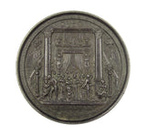 1895 Holborn Restaurant Lead 67mm Presentation Medal
