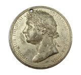 1821 George IV Visit To Howth Ireland 47mm Medal - By Parkes