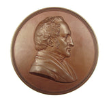 1859 Death Of Henry Hallam 64mm Medal - By Wyon