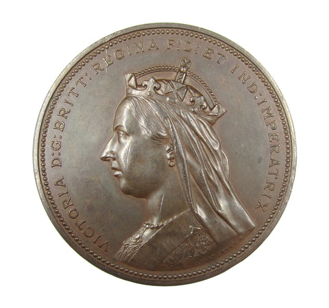1887 Victoria Golden Jubilee 64mm Bronze Medal - By Wyon