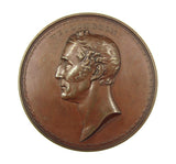 1839 Duke Of Wellington Cinque Ports 55mm Medal - By Wyon