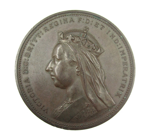1887 Victoria Golden Jubilee 64mm Bronze Medal - By Wyon