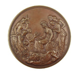 1862 International Exhibition 77mm Prize Medal - By Wyon