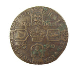 Ireland James II 1690 Gunmoney Crown - VF