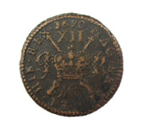 Ireland James II 1690 Gunmoney Shilling - VF
