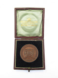 1894 Norwich Industrial Exhibition 32mm Medal - Cased