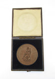1882 Sacred Harmonic Society 51mm Bronze Medal - Cased
