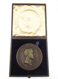 1885 Prince Albert Freedom City Of London 77mm Cased Medal