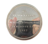 1887 / 1888 Pair Of Institute Of British Architect Silver Cased Medals