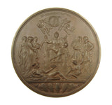 1887 Victoria Jubilee 77mm Bronze Medal By Boehm - Cased