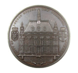 1882 City Of London School New Buildings 77mm Bronze Medal - Cased