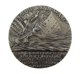 1915 Sinking Of The S.S Lusitania 55mm Medal
