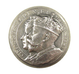1911 George V Coronation 51mm Silvered Medal - By Fray