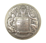 1911 George V Coronation 51mm Silvered Medal - By Fray