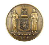 1871 King's College London 76mm Jelf Medal - By Wyon