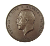 1911 George V Royal Society of Arts 55mm Cased Medal - By Wyon