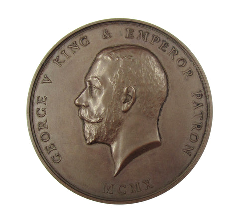 1911 George V Royal Society of Arts 55mm Cased Medal - By Wyon