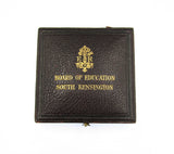 1902 Edward VII Board Of Education 51mm Bronze Medal - Cased