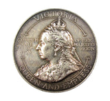 1897 Victoria Diamond Jubilee 38mm Silver Medal - By Bowcher