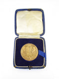 1956 Resettlement Of Jews In Great Britain Tercentenary 38mm Gold Medal