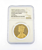 1937 George VI Coronation 32mm Gold Medal - NGC PF63UC