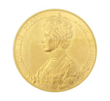 1911 George V Coronation 51mm Gold Medal - NGC