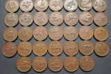 c.1820 Elgin Marbles Set of 47 x Bronze Medals - By Thomason