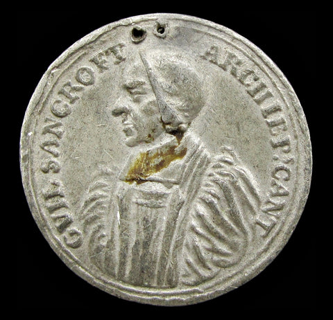 1688 Stability Of The Anglican Church 30mm White Metal Medal