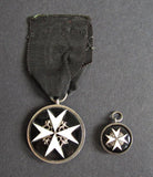 Order Of St John Medal Pair - Full Size & Miniature