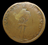 Ireland c.1670's St Patrick Farthing - Poor