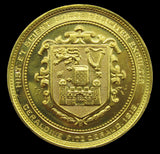 Ireland 1915 Trinity College Dublin 39mm Gold Prize Medal