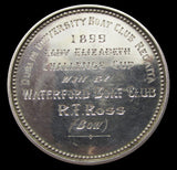 Ireland 1899 Trinity College Dublin Rowing 48mm Silver Medal